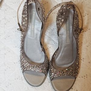 Rhinestone heeled Melissa size 6